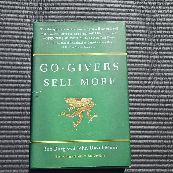 Go-Givers Sell More by Bob Burg and John David Mann - Green Cover - Picture 1 of 4